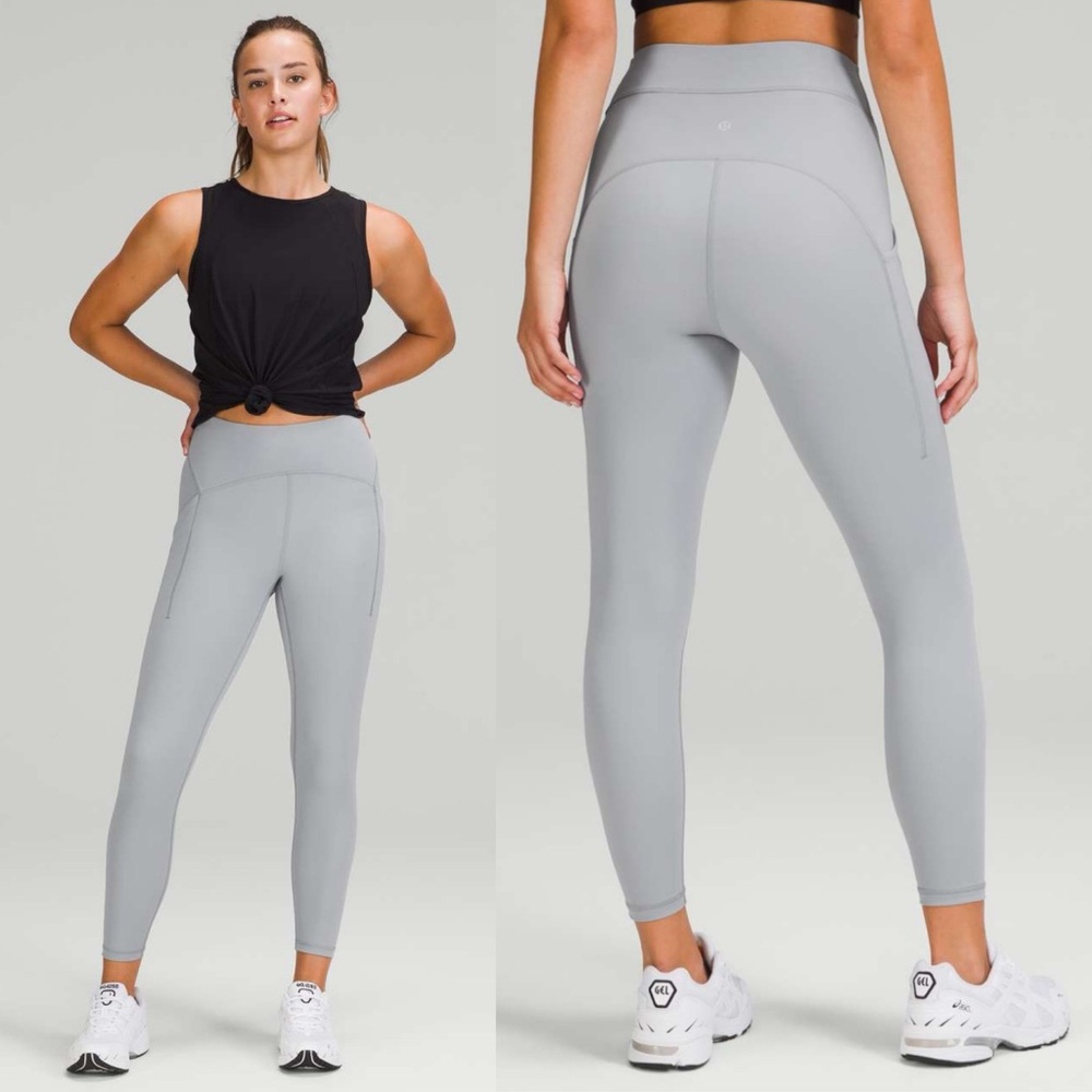 lululemon | Power Thru High-Rise Tight 25" in Rhino Grey 4